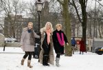 Amsterdam 26 januari 2013
Debbie Jenner Gemma v Eck en Marga Scheide tijdens intervieuw voor Stry in hotel Americain.
Peter Smulders bv