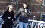 Amsterdam 10 februari 2013
Eva Jinek met haar nieuwe vriend Freek Vonk bij de westergasfabriek.
Peter Smulders bv