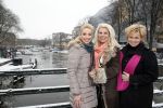 Amsterdam 26 januari 2013
Debbie Jenner Gemma v Eck en Marga Scheide tijdens intervieuw voor Stry in hotel Americain.
Peter Smulders bv