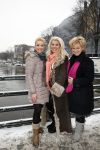 Amsterdam 26 januari 2013
Debbie Jenner Gemma v Eck en Marga Scheide tijdens intervieuw voor Stry in hotel Americain.
Peter Smulders bv