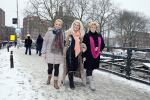Amsterdam 26 januari 2013
Debbie Jenner Gemma v Eck en Marga Scheide tijdens intervieuw voor Stry in hotel Americain.
Peter Smulders bv
