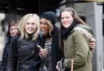 Amsterdam 11 gebruari 2013
Glennis Grace met fans op de pc hooftstraat.
Peter Smulders bv