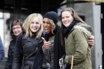 Amsterdam 11 gebruari 2013
Glennis Grace met fans op de pc hooftstraat.
Peter Smulders bv