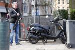Amsterdam 4 februari 2013
Hajo Bruijns met zijn scooter.
Peter Smulders bv