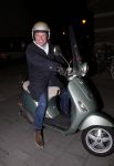 Amsterdam 13 februari 2013
Huub Stapel op zijn Vespa scooter.
Peter Smulders bv