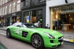 Amsterdam 4 februari 2013
Een groend mercedes sport met reclame voor KPN en het G4 netwerk.
Peter Smulders bv