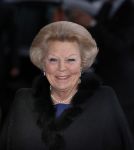 Utrecht 1 februari 2013
Koningin Beatrix viert haar 75e verjaardag in het beatrix theater in Utrecht. Koningin met prinses Mabel
Peter Smulders bv