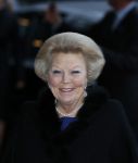 Utrecht 1 februari 2013
Koningin Beatrix viert haar 75e verjaardag in het beatrix theater in Utrecht. Koningin met prinses Mabel
Peter Smulders bv