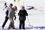 Lech, 18 Februari 2013 Fotoshoot Kon. huis in Lech tijdens de wintersportvakantie met o.a.: Koningin Beatrix, Prins Willem Alexander, Prinses Maxima, Prinses Amalia, Prinses Alexia en Prinses Ariane.
Foto Peter Smulders BV