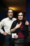 Haarlem 31 januari 2013
Premiere terug naar de kust in de schouwburg van Haarlem. Liz Snoijink met vriend en gebroken schouder
Peter Smulders bv