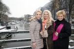 Amsterdam 26 januari 2013
Debbie Jenner Gemma v Eck en Marga Scheide tijdens intervieuw voor Stry in hotel Americain.
Peter Smulders bv