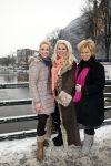Amsterdam 26 januari 2013
Debbie Jenner Gemma v Eck en Marga Scheide tijdens intervieuw voor Stry in hotel Americain.
Peter Smulders bv