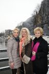 Amsterdam 26 januari 2013
Debbie Jenner Gemma v Eck en Marga Scheide tijdens intervieuw voor Stry in hotel Americain.
Peter Smulders bv