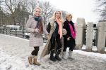 Amsterdam 26 januari 2013
Debbie Jenner Gemma v Eck en Marga Scheide tijdens intervieuw voor Stry in hotel Americain.
Peter Smulders bv