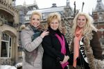Amsterdam 26 januari 2013
Debbie Jenner Gemma v Eck en Marga Scheide tijdens intervieuw voor Stry in hotel Americain.
Peter Smulders bv