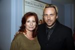 Haarlem 31 januari 2013
Premiere terug naar de kust in de schouwburg van Haarlem. Marian Mudder met een kennis
Peter Smulders bv