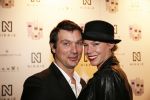Amsterdam 5 februari 2013
Modeshow Nikkie Plessen bij the harbour Club. Nicolette Kluijver met man
Peter Smulders bv