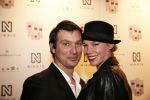Amsterdam 5 februari 2013
Modeshow Nikkie Plessen bij the harbour Club. Nicolette Kluijver met man
Peter Smulders bv
