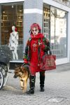 Amsterdam 4 februari 2013
Petra Heijboer met hond op de cornelis schuytstraat.
Peter Smulders bv