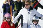 Lech, 18 Februari 2013 Fotoshoot Kon. huis in Lech tijdens de wintersportvakantie met o.a.: Koningin Beatrix, Prins Willem Alexander, Prinses Maxima, Prinses Amalia, Prinses Alexia en Prinses Ariane.
Foto Peter Smulders BV