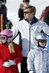 Lech, 18 Februari 2013 Fotoshoot Kon. huis in Lech tijdens de wintersportvakantie met o.a.: Koningin Beatrix, Prins Willem Alexander, Prinses Maxima, Prinses Amalia, Prinses Alexia en Prinses Ariane.
Foto Peter Smulders BV