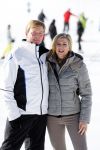 Lech, 18 Februari 2013 Fotoshoot Kon. huis in Lech tijdens de wintersportvakantie met o.a.: Koningin Beatrix, Prins Willem Alexander, Prinses Maxima, Prinses Amalia, Prinses Alexia en Prinses Ariane.
Foto Peter Smulders BV
