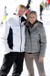 Lech, 18 Februari 2013 Fotoshoot Kon. huis in Lech tijdens de wintersportvakantie met o.a.: Koningin Beatrix, Prins Willem Alexander, Prinses Maxima, Prinses Amalia, Prinses Alexia en Prinses Ariane.
Foto Peter Smulders BV