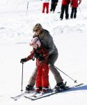 Lech, 18 Februari 2013 Fotoshoot Kon. huis in Lech tijdens de wintersportvakantie met o.a.: Koningin Beatrix, Prins Willem Alexander, Prinses Maxima, Prinses Amalia, Prinses Alexia en Prinses Ariane.
Foto Peter Smulders BV