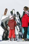 Lech, 18 Februari 2013 Fotoshoot Kon. huis in Lech tijdens de wintersportvakantie met o.a.: Koningin Beatrix, Prins Willem Alexander, Prinses Maxima, Prinses Amalia, Prinses Alexia en Prinses Ariane.
Foto Peter Smulders BV