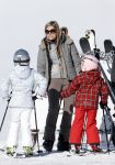 Lech, 18 Februari 2013 Fotoshoot Kon. huis in Lech tijdens de wintersportvakantie met o.a.: Koningin Beatrix, Prins Willem Alexander, Prinses Maxima, Prinses Amalia, Prinses Alexia en Prinses Ariane.
Foto Peter Smulders BV