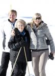 Lech, 18 Februari 2013 Fotoshoot Kon. huis in Lech tijdens de wintersportvakantie met o.a.: Koningin Beatrix, Prins Willem Alexander, Prinses Maxima, Prinses Amalia, Prinses Alexia en Prinses Ariane.
Foto Peter Smulders BV