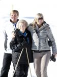 Lech, 18 Februari 2013 Fotoshoot Kon. huis in Lech tijdens de wintersportvakantie met o.a.: Koningin Beatrix, Prins Willem Alexander, Prinses Maxima, Prinses Amalia, Prinses Alexia en Prinses Ariane.
Foto Peter Smulders BV