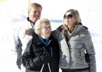 Lech, 18 Februari 2013 Fotoshoot Kon. huis in Lech tijdens de wintersportvakantie met o.a.: Koningin Beatrix, Prins Willem Alexander, Prinses Maxima, Prinses Amalia, Prinses Alexia en Prinses Ariane.
Foto Peter Smulders BV