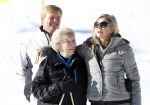 Lech, 18 Februari 2013 Fotoshoot Kon. huis in Lech tijdens de wintersportvakantie met o.a.: Koningin Beatrix, Prins Willem Alexander, Prinses Maxima, Prinses Amalia, Prinses Alexia en Prinses Ariane.
Foto Peter Smulders BV