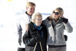 Lech, 18 Februari 2013 Fotoshoot Kon. huis in Lech tijdens de wintersportvakantie met o.a.: Koningin Beatrix, Prins Willem Alexander, Prinses Maxima, Prinses Amalia, Prinses Alexia en Prinses Ariane.
Foto Peter Smulders BV