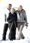 Lech, 18 Februari 2013 Fotoshoot Kon. huis in Lech tijdens de wintersportvakantie met o.a.: Koningin Beatrix, Prins Willem Alexander, Prinses Maxima, Prinses Amalia, Prinses Alexia en Prinses Ariane.
Foto Peter Smulders BV