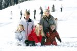 Lech, 18 Februari 2013 Fotoshoot Kon. huis in Lech tijdens de wintersportvakantie met o.a.: Koningin Beatrix, Prins Willem Alexander, Prinses Maxima, Prinses Amalia, Prinses Alexia en Prinses Ariane.
Foto Peter Smulders BV