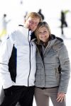Lech, 18 Februari 2013 Fotoshoot Kon. huis in Lech tijdens de wintersportvakantie met o.a.: Koningin Beatrix, Prins Willem Alexander, Prinses Maxima, Prinses Amalia, Prinses Alexia en Prinses Ariane.
Foto Peter Smulders BV