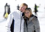 Lech, 18 Februari 2013 Fotoshoot Kon. huis in Lech tijdens de wintersportvakantie met o.a.: Koningin Beatrix, Prins Willem Alexander, Prinses Maxima, Prinses Amalia, Prinses Alexia en Prinses Ariane.
Foto Peter Smulders BV