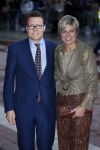 Utrecht 1 februari 2013
Koningin Beatrix viert haar 75e verjaardag in het beatrix theater in Utrecht. prins Constantijn en prinses laurentien
Peter Smulders bv