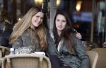 Amsterdam 4 februari 2013
Renee Gunning met een vriendin op terras.
Peter Smulders bv