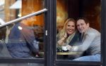Amsterdam 28 januari 2013
Robert Leroy in restaurant met Andre en Joyce Ooijer.
Peter Smulders bv