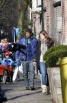 Amsterdam 6 februari 2013
Frank Rijkaard en zijn vrouw Stephanie  hebben hun zoon opgehaald van school
Peter Smulders bv