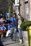 Amsterdam 6 februari 2013
Frank Rijkaard en zijn vrouw Stephanie  hebben hun zoon opgehaald van school
Peter Smulders bv