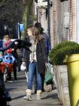 Amsterdam 6 februari 2013
Frank Rijkaard en zijn vrouw Stephanie  hebben hun zoon opgehaald van school
Peter Smulders bv