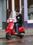 Amsterdam 5 februari 2013
Victor Reinier op zijn vespa scooter.
Peter Smulders bv