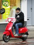 Amsterdam 5 februari 2013
Victor Reinier op zijn vespa scooter.
Peter Smulders bv