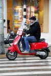 Amsterdam 5 februari 2013
Victor Reinier op zijn vespa scooter.
Peter Smulders bv