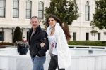 Istanbul 25 januari 2013
Yolanthe Sneijder Cabau samen met haar schoonvader Berrie Sneijder en hondje James in de tuin van het four seasons Hotel in Istanbul.
Peter Smulders bv