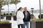 Istanbul 25 januari 2013
Yolanthe Sneijder Cabau samen met haar schoonvader Berrie Sneijder en hondje James in de tuin van het four seasons Hotel in Istanbul.
Peter Smulders bv